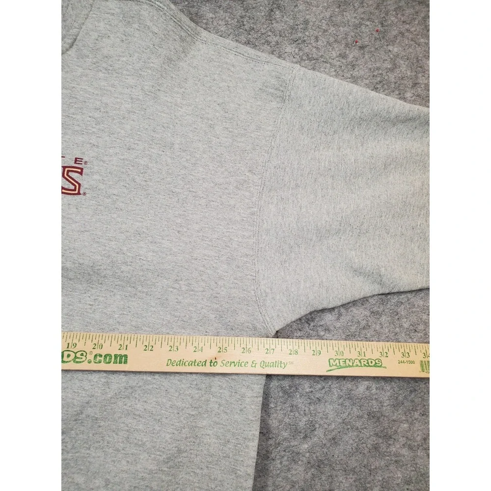 Vintage Nike Florida State Seminoles Sweatshirt Mens 2XL Gray Fleece Lined USA